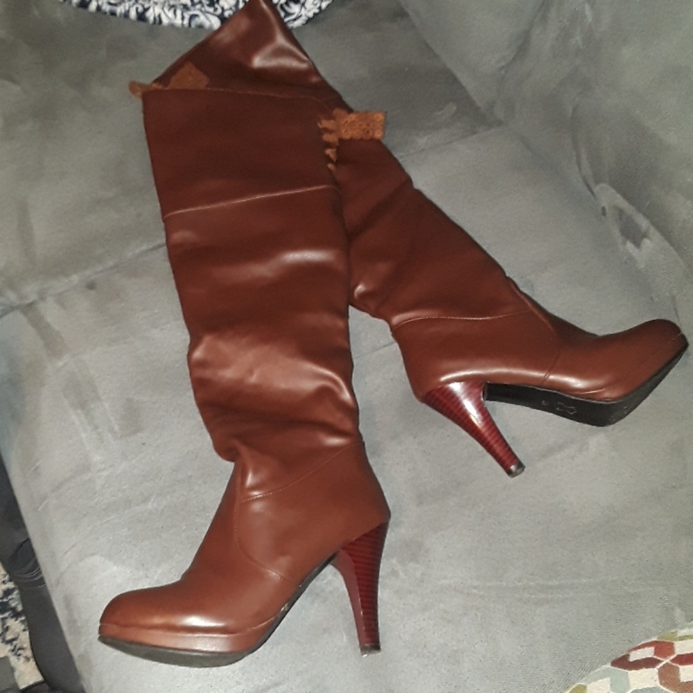 Knee high boots